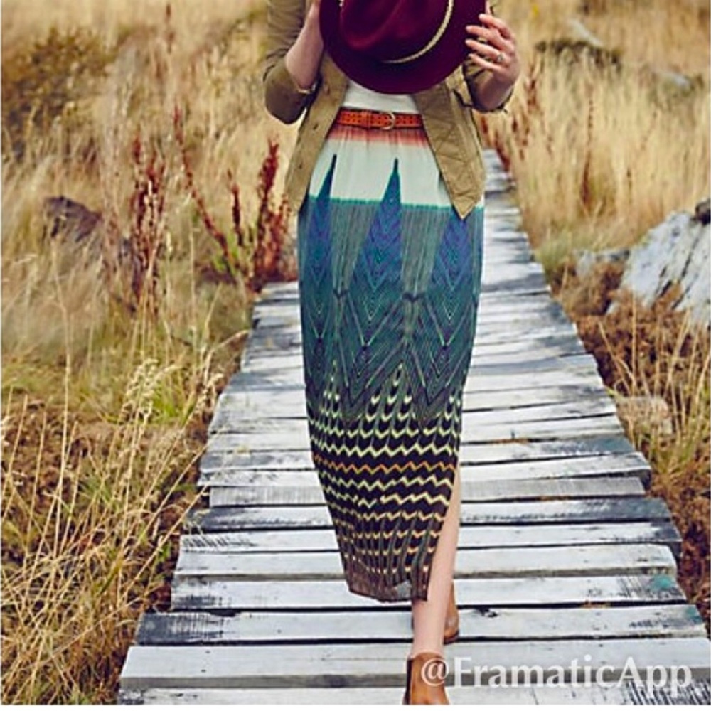 Beautiful like new, Anthropologie maxi skirt!